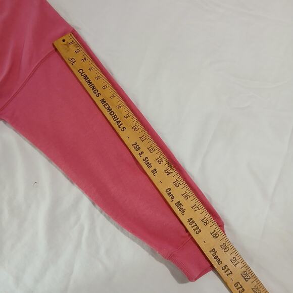 Originality Dry Goods Women's Medium Rose Pink Sweatshirt Cotton/Poly Blend - Picture 7 of 9